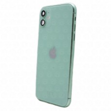 Корпус для iPhone 11 (в сборе + толкатели и лоток для sim-карты, с CE) цвет: зеленый
