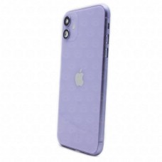 Корпус для iPhone 11 (в сборе + толкатели и лоток для sim-карты, с CE) цвет: фиолетовый