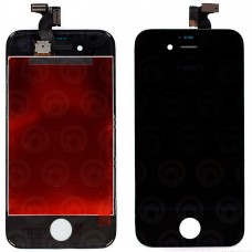 Дисплей для iPhone 4s (в сборе с сенсорной панелью и рамкой) ОРИГИНАЛ (цвет: черный)