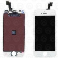 Дисплей для iPhone 5s /SE (в сборе с сенсорной панелью и рамкой) ОРИГИНАЛ (цвет: белый)