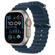 Apple Watch Ultra 2 49мм Titanium США (ремешок: синий океан)