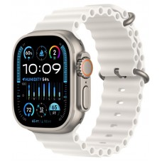 Apple Watch Ultra 2 49мм Titanium США (ремешок: белый океан)